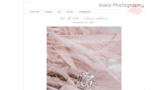 Desktop Screenshot of kokophotography.com.au